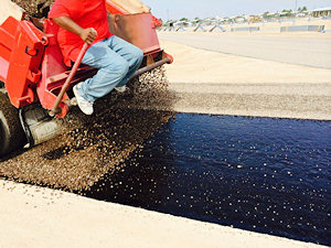 Tar & chipsealing, provides a beautiful alternative to asphalt, with the look and feel of a country gravel road.